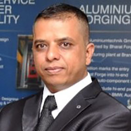  Yogesh Zope, Senior Vice President and Chief Digital Officer, Bharat Forge